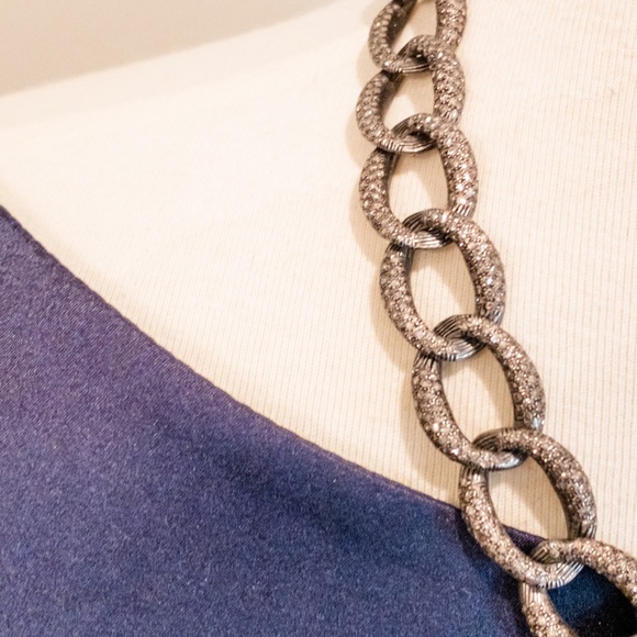 Devon Page McCleary Pavé Chain Link Necklace - Picture 7 of 9